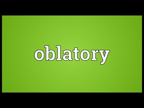 Header of oblatory