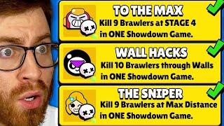 How I Completed Every Impossible Record In Brawl Stars...