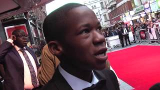 Bfi Premiere Cary Fukunaga, Abraham Attah Beasts Of No Nation The Fan Carpet