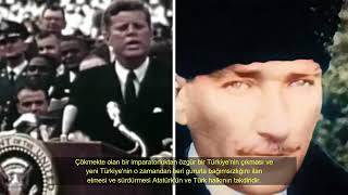 Abd Başkanı John F. Kennedy Atatürk Üzerine