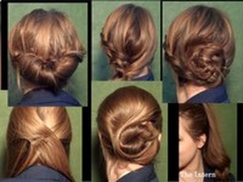 Six Quick Office Hairstyles