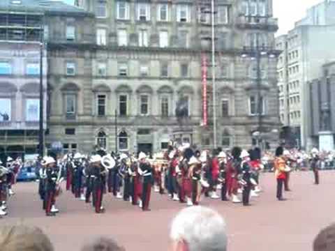 Glasgow as part of the woder Edinburgh Military Tattoo 2008 celebrations
