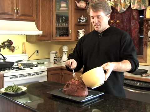 how to cook Easter Ham with Cheesy Scalloped Potatoes recipe