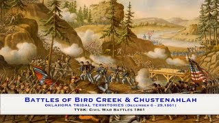 1861-32 And 33 Battle Of Bird Creek And Chustenahlah Dec 9-26 1861