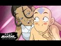 Katara and Aang's Most Romantic Moments 🥰 | Avatar: The Last Airbender