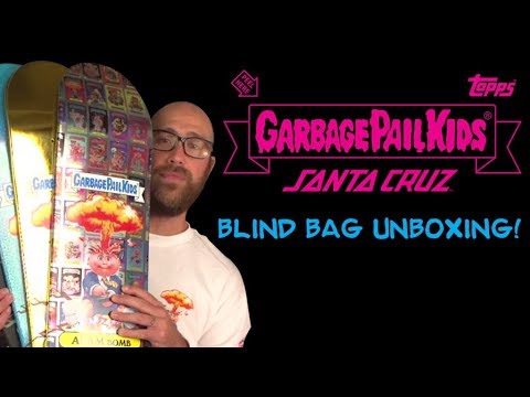 Santa Cruz Skateboards | Garbage Pail Kids Unboxing