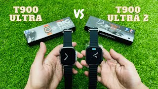 T900 Ultra Vs T900 Ultra 2 Smart Watch Comparison Review Pick Apple Watch 9 Ultra Master Copy?