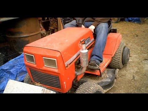 tractor muffler stack
