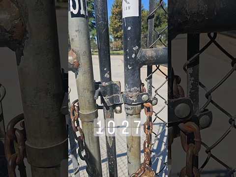 Skateparks should not be fenced and locked!