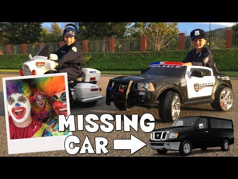 SILLY CLOWNS TAKE OUR CAR!!