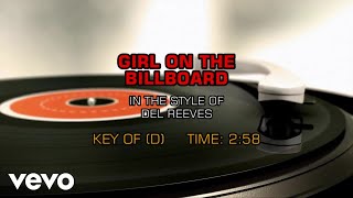 Del Reeves Girl On The Billboard Karaoke Del Reeves Girl On The Billboard Karaoke