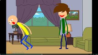 Caillou Farts On His Dad And Gets Grounded