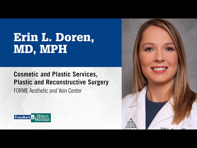 Watch Dr. Erin Doren, plastic and reconstructive surgeon on YouTube.