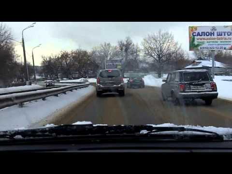 Tekstilshiki - Dubrovitsy - Shcherbinskoye cemetery 02/03/2013 (timelapse 4x)