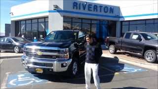 2015 Silverado HD 3500 Duramax Diesel Review & Walk Around - New 2015 Chevy HD Duramax Video