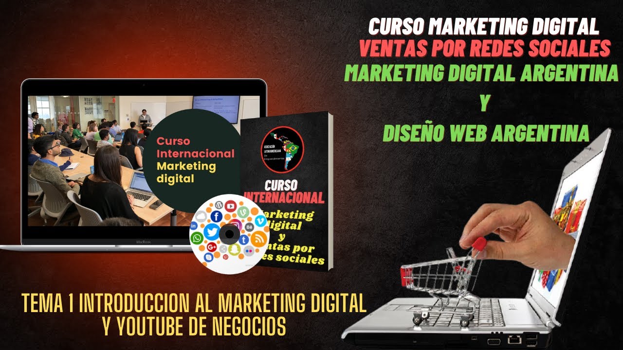 Curso Marketing digital Argentina y Diseño web Argentina - Tema 1