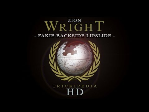 Zion Wright: Trickipedia - Fakie Backside Lipslide