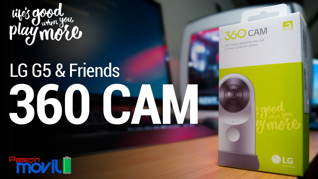 Video: Unboxing del LG G5 Friends 360 CAM