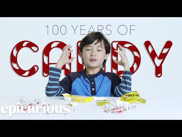 Kids Try 100 Years Of Candy - Video