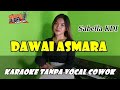 DAWAI ASMARA//KARAOKE Duet Tanpa vocal cowok ||Voc SABELLA KDI