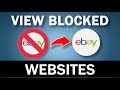 How to View Blocked Websites Using a Proxy Server