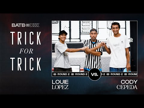 Louie Lopez and Cody Cepeda Learn Each Others Tricks | Trick For Trick