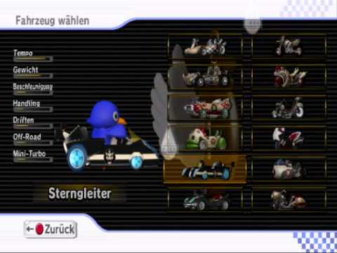 mario kart wii custom characters and vehicles