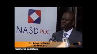 Nasd Otc Will Deepen The Market- Dr Suleyman Nda