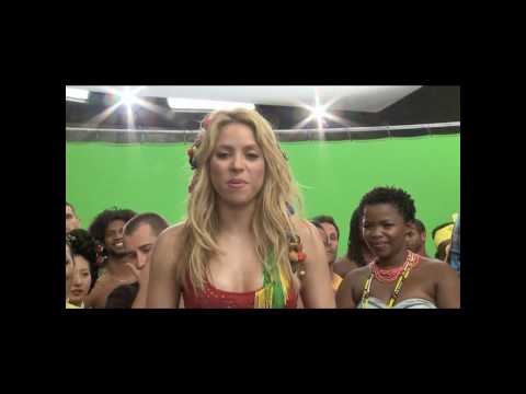 Shakira-Waka waka- Detars de camaras -Full HD