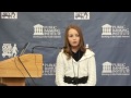 Niña de 12 años, Victoria Grant, explica cómo los bancos cometen fraude