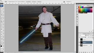 Photoshop Tutorial: The Force Unleashed Unstable Lightsaber