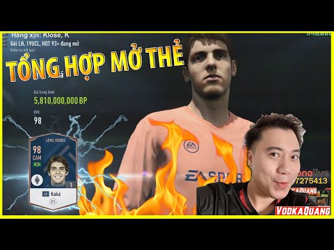 VODKA QUANG | TỔNG HỢP MỞ THẺ VÒNG QUAY LH VÀ CUỘC SĂN TÌM C. RONALDO LH