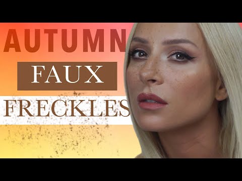 Φθινοπωρινό Μακιγιάζ με Φακίδες | Testing New Products | Gina