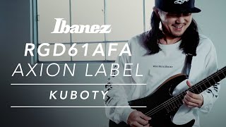 Kuboty with Ibanez Axion Label RGD61ALA-MTR