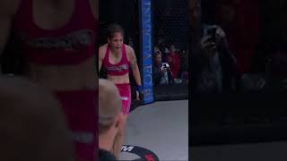 Livia Renata Souza Puts Katja Kankaanpää Into A Triangle Choke Submission