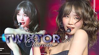 Twixtor Clips 4K Chaewon Unforgiven & Antifragile Fancam 25041920 2025 Le Sserafim Tour