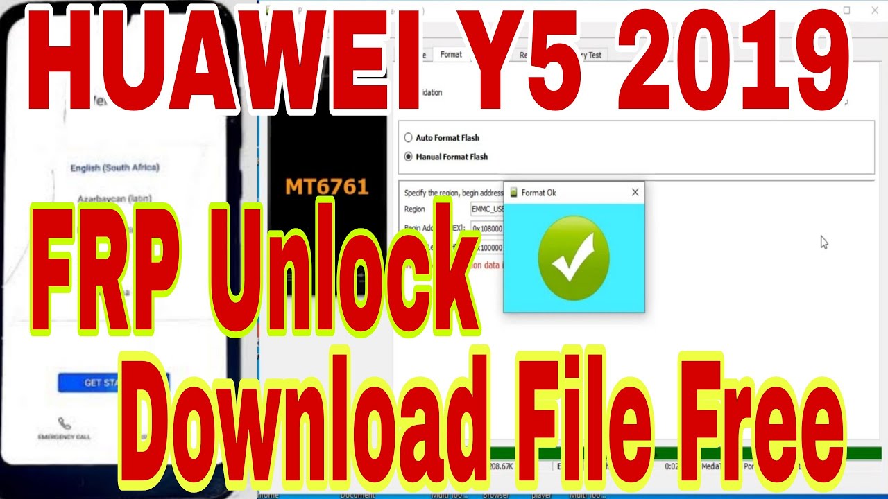 HUAWEI Y5 2019 FRP Unlock SP FLASH Tool HUAWEI Y5 2019 FRP Unlock SP FLASH Tool