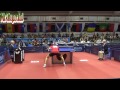 Table Tennis EYC 2014 - Alexandre Cassin Vs Filip Zeljko - (Junior 1/2 Final)