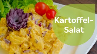 Schneller Kartoffelsalat mit Veggie-Mayo
