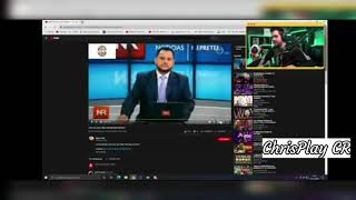 Auronplay Reacciona A Jerry Alfaro En Noticias Repretel Me Cago En La Uta