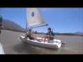 David & Daniel sailing on a close reach David & Daniel sailing on a close reach