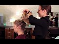 upside down french braid
