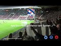 AZ - sc Heerenveen - Applaus Marco van Basten