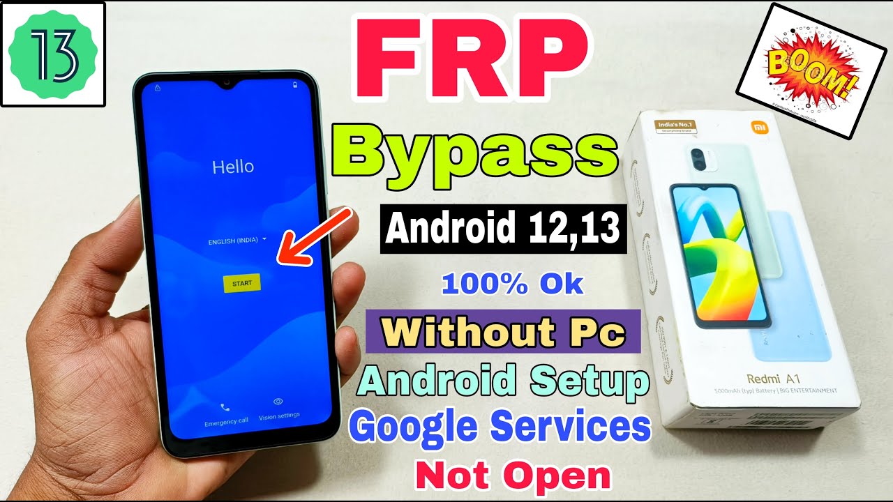 Redmi A1 FRP Bypass Without Pc | New Trick | Android Redmi A1 FRP Bypass Without Pc | New Trick | Android