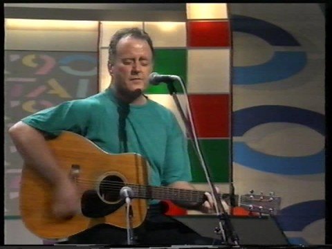 Christy Moore on RTE Tv Joxer Goes To Stuttgar World Cup 90