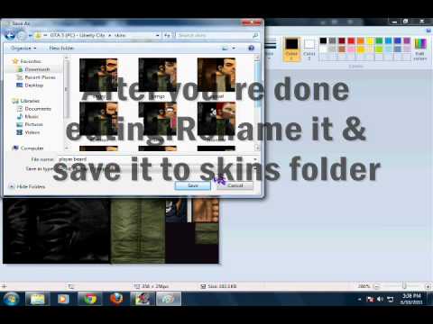 How to edit skins in gta 3 & gta vice city How to edit skins in gta 3 & gta vice city #1