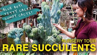 PLANT TOUR & POPULAR INDOOR SUCCULENTS HAUL | SHOPPING AT CALIFORNIA CACTUS CENTER | Spring 2019
