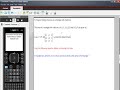 Ti-Nspire CAS Area of a Traingle matrix