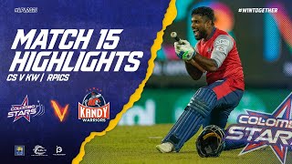 Match 15 | Colombo Stars vs Kandy Warriors | Highlights LPL 2021