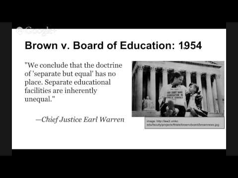 Brown v. board of education (1954) essay